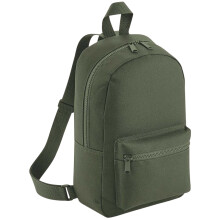(One Size, Olive Green) Bagbase Essential Fashion Mini Backpack
