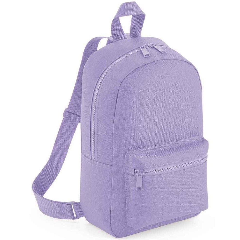 Bagbase (One Size, Lavender) Essential Fashion Mini Backpack Purple,Multicoloured