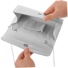 Borsa da cena, pochette da festa per donna, borsetta da donna per feste, borsetta portatile da donna