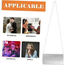 Abendtasche, Clutch, elegante Damenhandtasche für Partys, tragbare Handtasche für Damen