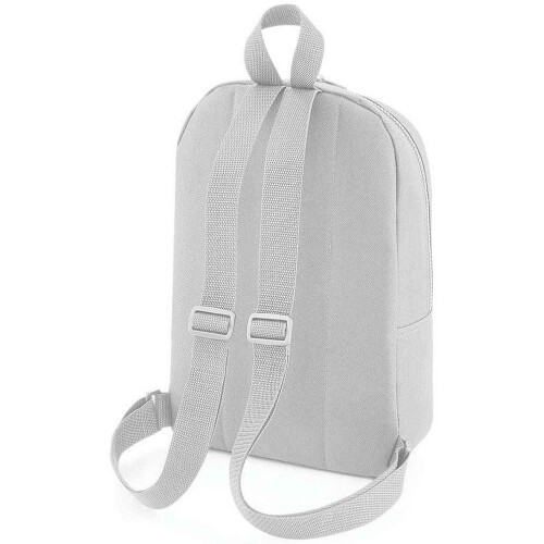 BagBase (One Size, Light Grey) Bagbase Essential Fashion Mini Backpack
