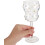 Glass Goblet with Colorful Dots Pattern 250ml Stemmed Wine Cup for Bar and Daily Use 4