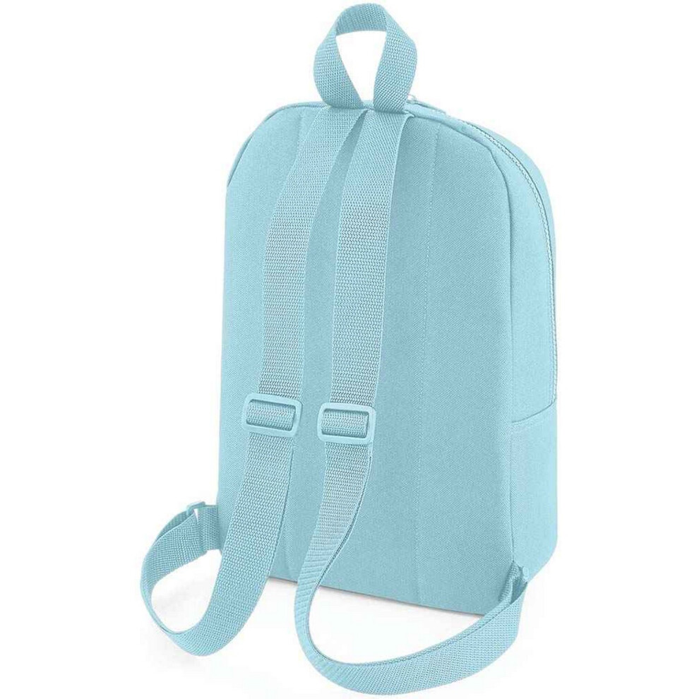 Bagbase (One Size, Powder ) Essential Fashion Mini Backpack Blue