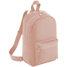 (One Size, Peach) Bagbase Essential Fashion Mini Backpack