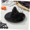 Miniatyr heksehatt i netting til Halloween-cosplay, lite festhodeplagg 4