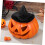 Miniatyr heksehatt i netting til Halloween-cosplay, lite festhodeplagg 5