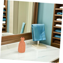 Voetscrubber van natuurlijke terracotta klei en puimsteen