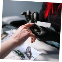 2 szt. Poduszka pod nadgarstek i nadgarstki do manicure, profesjonalna mata do manicure, poduszka na dłonie