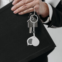 10x opvouwbare sieradenloep met sleutelhanger en optisch glas voor lezen en taxatie van antiek