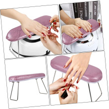 Arte das unhas portátil suporte almofada de mão Pu manicure almofada do pulso ferramentas confortáveis das unhas