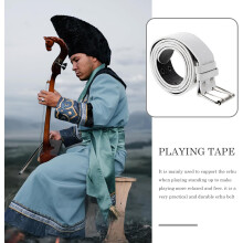 Cinturón ajustable Erhu Performance con gancho de aleación de zinc y correa de cuero sintético.