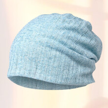 Versatile Aqua Blue Cotton Turbano Turban Cap Beanie Neckerchief