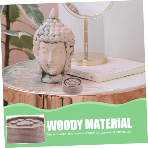 4 stuks houten etherische olie diffusers, natuurlijke aromatherapie diffuser 2