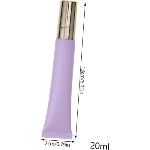 Επαναγεμιζόμενο σωληνάριο κρέμας ματιών 20ml με κεφαλή μασάζ από κράμα ψευδαργύρου 1