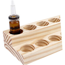 Aufbewahrungsbox aus Holz für ätherische Öle mit Fächern für die Aromatherapie