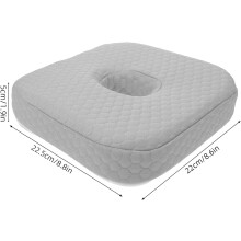 Ear-piercing Pillow Memory Foam Neck Support Pillow for Ear Piercing Care Side Sleeper Hollow Cushion