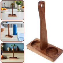Tischablage aus Holz für Salz- und Pfeffermühlen, Aufbewahrungstablett, Küchenaccessoires, Tischschutz