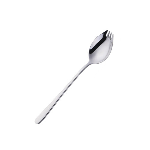 4-Piece Stainless Steel All-in-One Spork - Multi-Functional Spoon, Fork, and Knife Combo 1