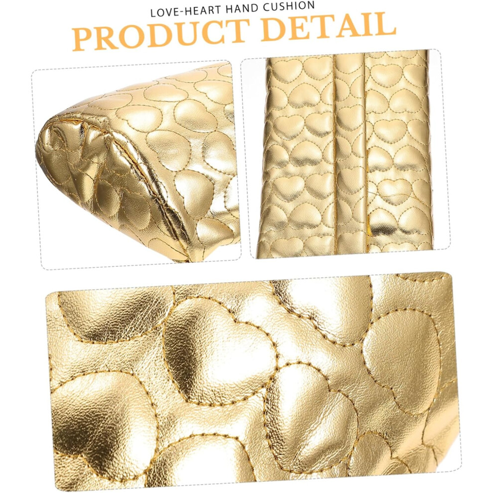 Hkhbjs Nail Pillow Hand Rest For Nails Heart Shaped Manicure Hand Pillow Comfortable Wrist Support