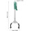 40 cm Müllgreifer mit tragbarem, leichtem Design, robuster Abfallgreifer 2