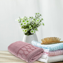 Face Towel Hand Towel Absorbent Washcloth Long Staple Cotton for Adult Shower Birthday Holiday
