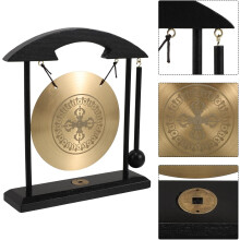 Feng Shui-Tischornament, Gong aus Messing, traditionelle Legierung, dekorativ