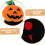 Schwarzer Hexenhut mit breiter Krempe – bequemes Halloween-Accessoire 3