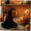 Schwarzer Hexenhut mit breiter Krempe – bequemes Halloween-Accessoire 7