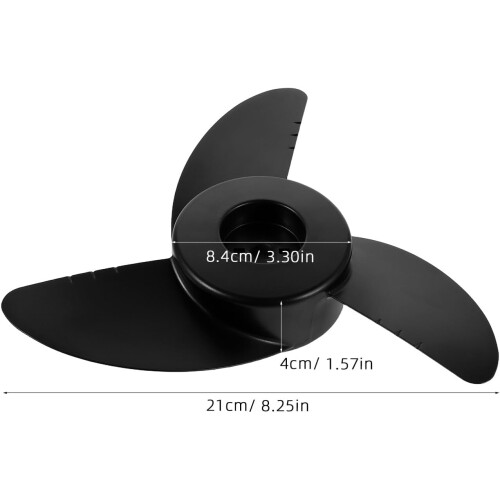 Elektrischer Bootspropeller, 3-Blatt, 48 lb Schubkraft, Trollingmotor-Propeller 1