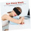 Verstellbare Schlafmaske, lichtundurchlässig, wiederverwendbar 3