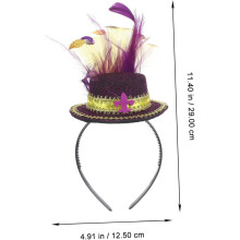 Plume Headband Women Fascinator Hat Headpiece Plumage for Tea Party Hair Accessory Elegant Fascinator Hats
