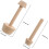 Tart Tamper Simplifies Manual Production Double-Sided Baking Tool Wooden 2 Pcs 2