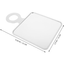 Oglindă cosmetică de buzunar mică, decorativă, de mână, pentru machiaj, pentru față și gene