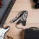 Adjustable Electric Guitar Strap with Plush Thickened Material and Eye-catching White Leopard Print 7