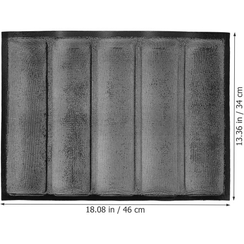 Tavă de copt pâine din silicon cu 5 compartimente, 30 cm 1