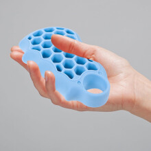 Handgriff-Stärker Silikon-Fingerübungsring 30lb Unterarmtrainer Handmuskelstärker