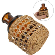 Leeg flesje voor geurdiffuser met rietjes, glazen cilinder, aromatherapiepotje, navulbare geurcontainer, essentiële geur