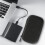 Pu Leather 2 Pack Mic Case Portable Lapel Mic Carrying Storage Box Lightweight Quick Access Mesh Grid Layered Design 1