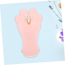 Voetborstel/douchescrubber voor zwangere vrouwen met zuignappen voor eenvoudig gebruik en voetmassage.