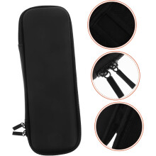 Electric Toothbrush Case Eva Hard Shell Travel Holder with Mesh Pocket Large Black Protective Storage