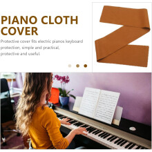 1 Stück wiederverwendbare, waschbare Staubschutzhülle aus Stoff für 88-Tasten-E-Piano-Tastaturen, geeignet für Musikinstrumente