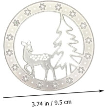 Weihnachtshirsch-Stanzform für Bastelarbeiten