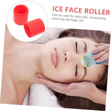 Rodillo facial de silicona portátil con hielo para el cuidado de la piel. Reduce las arrugas y favorece la circulación.