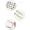 Metallkjede for brille, for beskyttelsesbriller, solid metallmateriale 3