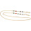 Metallkjede for brille, for beskyttelsesbriller, solid metallmateriale 6