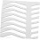 Eyebrow Stencil Eyebrow Drawing Mold Stainless Steel Sturdy Practice Template Shaping Tool 6