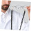 Antislip brillenkoord van acryl, zwart, multifunctioneel brillenkoord 8