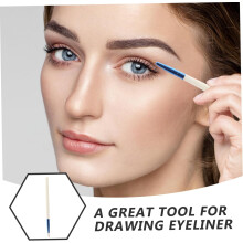 Escova eyeliner ferramenta para cosméticos Escova eyeliner fina para aplicação precisa Maquiagem abastecimento Aplicador sombra