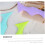 2pcs Silicone Eyeliner Stencil Eyeliner Guard Eyeshadow Applicator Guide Tools Makeup Tools 7