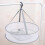 Faltbarer Wäschekorb/Pullovertrockner, weiß, 61 cm, Polyester-Netzgewebe, offenmaschig 7